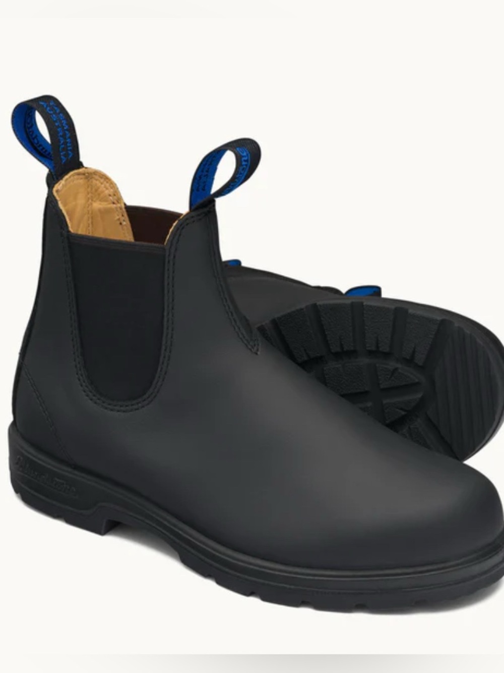 Blundstone Thermal Chelsea Waterproof Boots #566 In Black Leather Men’s Size 10